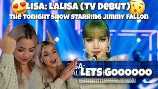 REACTION TO LISA LALISA TV Debut  The Tonight Show Starring Jimmy Fallon [upl. by Frasquito]