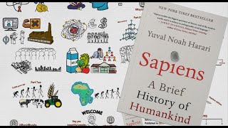 Rapid Animated Book Summary Sapiens A Brief History of Humankind by Yuval Noah Harari [upl. by Ursa]