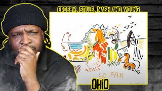 Crosby Stills Nash and Young  Ohio REACTIONREVIEW [upl. by Rafter877]