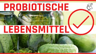 ✅PROBIOTIKA UND PRÄBIOTIKA✅ 5 probiotische Lebensmittel die du kennen solltest I Darmsanierung [upl. by Yentihw869]