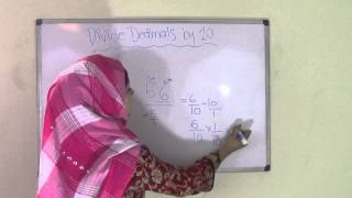 Divide Decimals By Ten  5th Grade Math [upl. by Leede314]