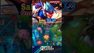 Saber High Critical Damage ONE HIT DELETE  Build Top 1 Global Saber  MLBB lolbuild saberlight [upl. by Janeczka]