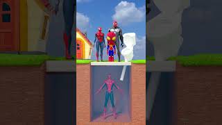 Please HELP Spiderman Family Choose Who is the Real Dad gta shorts [upl. by Euphemiah]