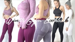 WINTER GYM LOOKBOOK  Gymshark Lululemon Nike Adidas HONEST REVIEW [upl. by Herschel]