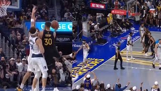 Steph Curry stares down Klay Thompson after insane andone on him 🤣 [upl. by Korie]