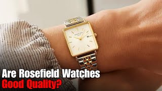 Are Rosefield Watches Good Quality [upl. by Moguel]