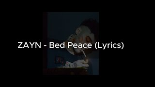 Zayn  Bed Peace Jhené Aiko Cover  Lyrics [upl. by Enyalahs]