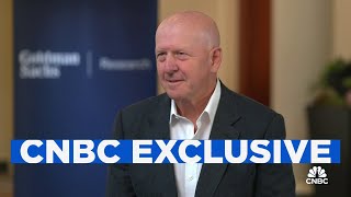 Goldman Sachs CEO David Solomon says the economy is in pretty good shape [upl. by Rudy303]