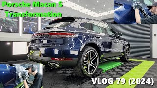 Enhancing A Porsche Macan S  Minor Correction Detailing Process [upl. by Thackeray]