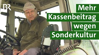 Landwirte verärgert Höhere Beiträge für Krankenkasse und Berufsgenossenschaft  Unser Land  BR [upl. by Innob222]