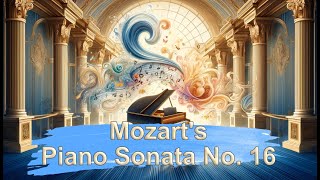 Mozarts Piano Sonata No 16 Sonata Facile [upl. by Geordie]