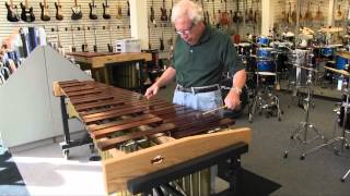 Geary Larrick Plays the Trixon Karl Heinz Weimer 4 Octave Concert Marimba [upl. by Dinan]