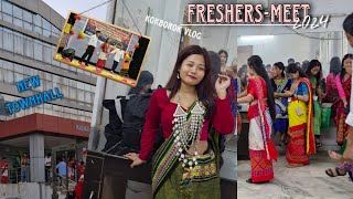 3rd FRESHERSMeet 2024 kokborok vlog  Organise by TISF khowai division  New town hall [upl. by Esaele]