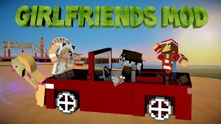 Minecraft NEW GIRLFRIEND MOD Dates Breakups Girl Fights [upl. by Halilad309]