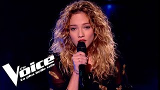 France Gall Si maman si  Rébécca  The Voice France 2018  Auditions Finales [upl. by Annahtur930]