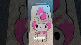 My melody done Next acrylicpainting painting reels artandcraft reels artist drawing [upl. by Aina]