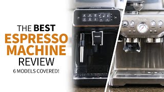 Espresso Machine Review Breville Jura DeLonghi Phillips amp More [upl. by Ecylla]