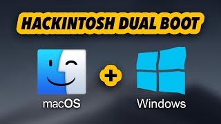 Dual Boot Windows and macOS  Hackintosh Tutorial [upl. by Allecsirp]