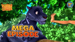 Jungle Book 2 Cartoon for kids English Story  Stranded Mega Episode  Mowgli adventure [upl. by Ravilob706]