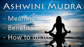 How to do Ashwini Mudra Horse Gesture in Yoga Benefits and contraindications [upl. by Mckenzie]