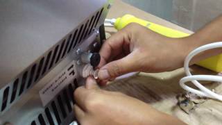 Costway Stainless Steel Commercial Ice Maker Installation [upl. by Bowlds]