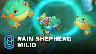 Rain Shepherd Milio Skin Spotlight  PreRelease  PBE Preview  League of Legends [upl. by Raul]