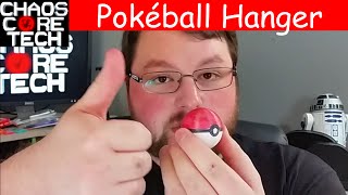 Simple 3D Printed Pokeball Key Chain [upl. by Rutra]