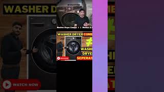 washer dryer vs separate dryer  washer dryer combo vs separate  washer dryer review combo shorts [upl. by Adnohsat]