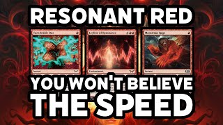 Is Resonant Red The Best Turn 2 Win Deck  DSK Standard  MTG Arena [upl. by Adlanor539]