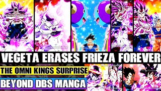 Beyond Dragon Ball Super Mastered Ultra Ego Vegeta Erases Frieza The Omni Kings Surprise On Earth [upl. by Nyliuqcaj724]