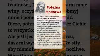 ❤️Pozostań przez 30 sekund i módl się o pokój i spokój umysłu🙏🌹modlitwa Miłość bóg jezus wiara [upl. by Tallou]