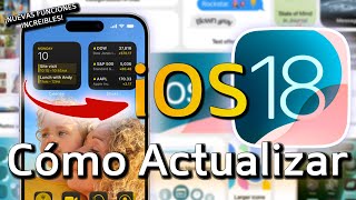 Cómo Actualizar e Instalar a iOS 18 y iPadOS18 de FORMA CORRECTA l✅ Primeros pasos iPhone [upl. by Schmidt]