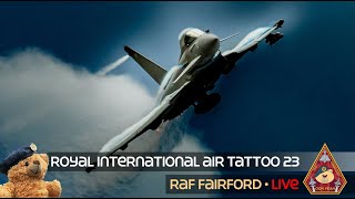 LIVE AIRSHOW RIAT 2023 • PART 3 RAF FAIRFORD 150723 [upl. by Noivad77]