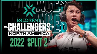 All ACES  VCT Challengers NORTH AMERICA 2022 Split 2 [upl. by Autrey]