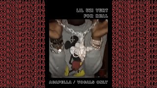 Lil Uzi Vert  For Real AcapellaVocals only 132 BPM [upl. by Annairol]