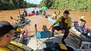 CANOAGEM ECOLOGICA RIO URU  DESCENDO CORREDEIRA DE CATAMARÃ [upl. by Nivrae822]