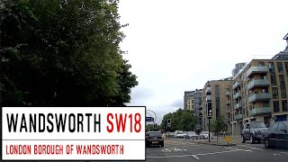 A Drive Through London Wandsworth SW18 [upl. by Eeliah983]