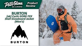 Burton ak Cyclic GORETEX Shell Snowboard Jacket Mens  W2223 Product Review [upl. by Bowne]