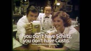 Schlitz Beer 1978 Commercial [upl. by Hasan]