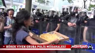 Börek ikramına biber gazı İstanbul Gezi Parkı [upl. by Zena640]