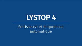 CDA  Lystop 4  Sertisseuse amp Étiqueteuse automatique  Bouteilles de vin [upl. by Belldame174]