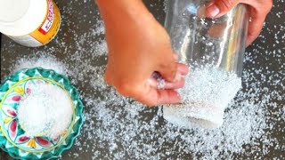 Snowy DIY Mason Jar Centerpieces 5Minute 1 Decorations2025 [upl. by Lhamaj]