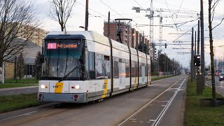 Siemens Bombardier MGT62 “HermeLijn” tram FULL SOUND [upl. by Xylina]