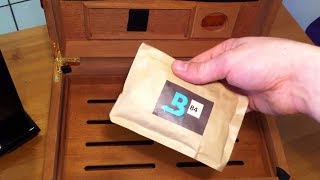 New Humidor amp Boveda Seasoning Kit Review [upl. by Bekaj]