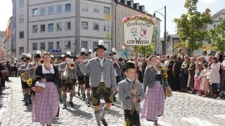 Herbstfest ErntedankFestzug durch Rosenheim [upl. by Hudnut]