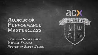 Audiobook Performance Masterclass [upl. by Bert]