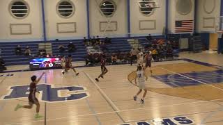 Port Chester Rams High School Varsity Basketball Team vs Ossining H S Varsity Basketball Team [upl. by Steinberg]