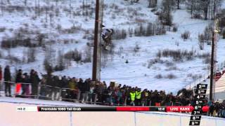 Ayumu Hirano  3rd place run at the Arctic Challenge Halfpipe 2013 [upl. by Aicenat]