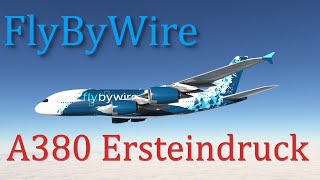 FWB A380X Ersteindruck [upl. by Catima172]