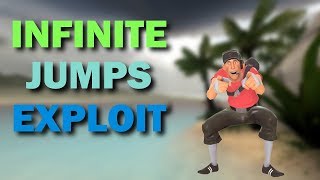 TF2 Exploit  Scout infinite jumps flying scout [upl. by Adnamor]